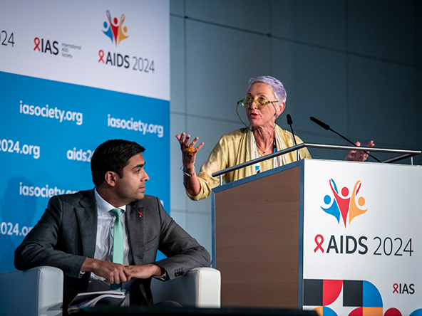 AIDS 2024 podium example