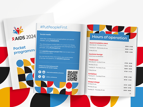 AIDS 2024 podium example
